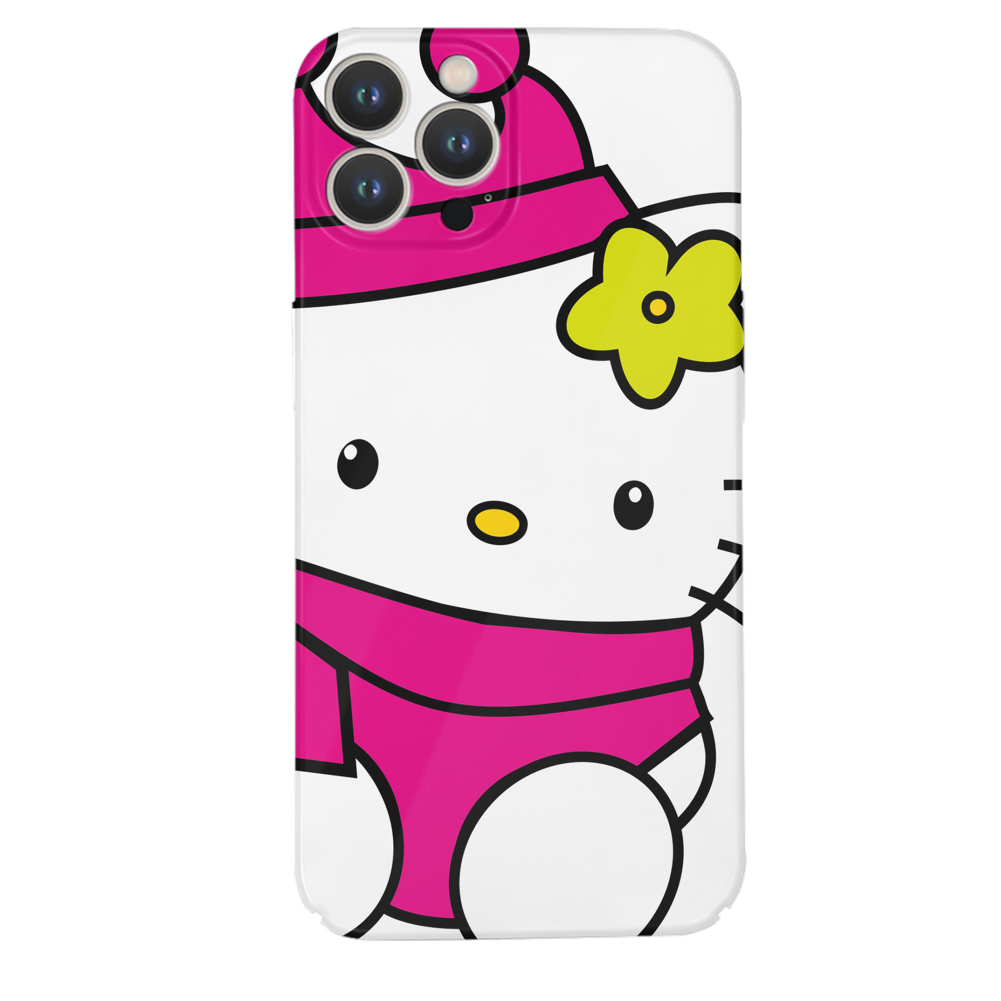 （画像用） Hello Kitty ハローキティ 【iPhone 14シリーズ対応】ハードケース